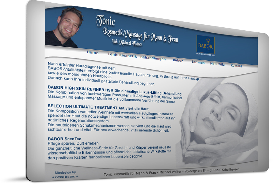 Tonic Kosmetik - Massage für Mann und Frau