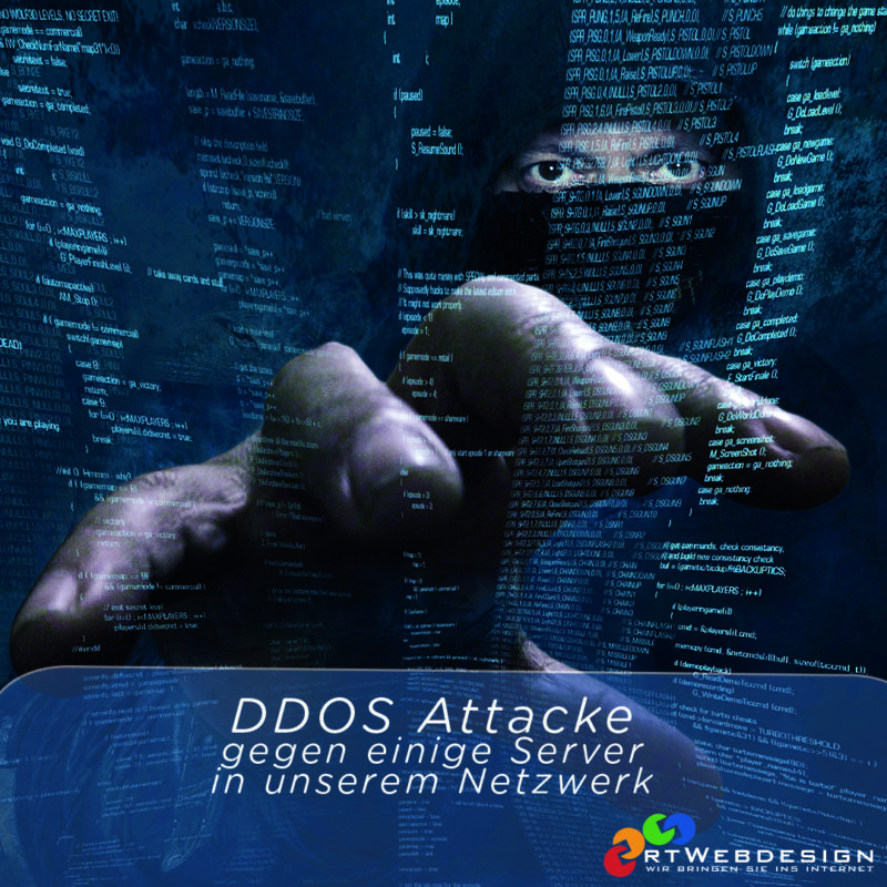 DDOS Attacke gegen einige Server in unserem Netzwerk