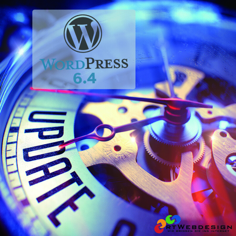 Wordpress 6.4 jetzt auf rtWebdesign