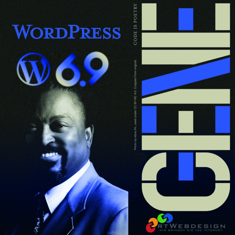 Wordpress 6.9 jetzt bei rtWebdesign.ch